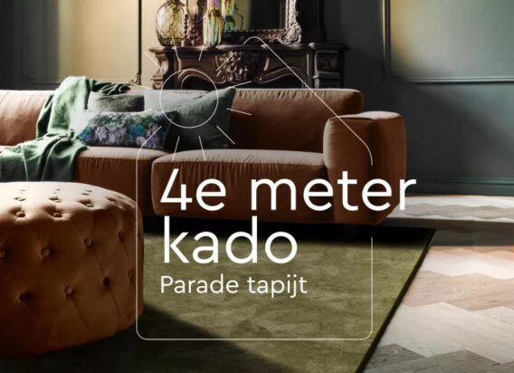 Mobiel Interieur - 4e meter Parade tapijt kado