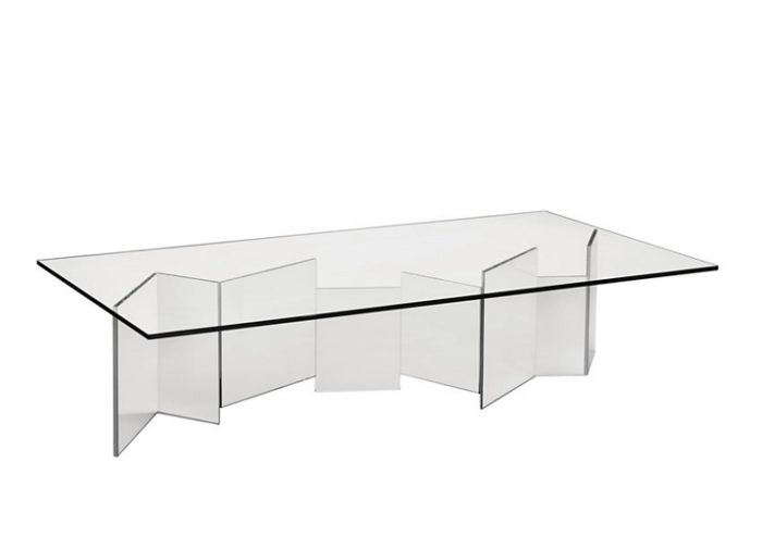 Tonelli Metropolis salontafel glas - Mobiel Interieur