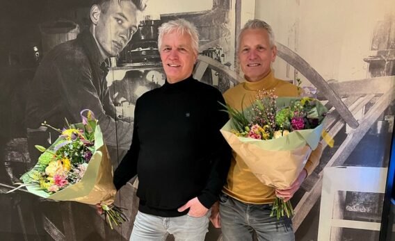 Harm en Gerrit-Jan 40 jaar in dienst!