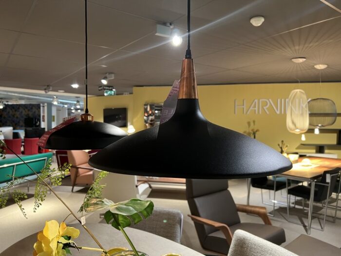 Hanglamp rond zwart sale - Mobiel Interieur