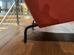 Ojee Design Buzz fauteuil leer rood sale - Mobiel Interieur