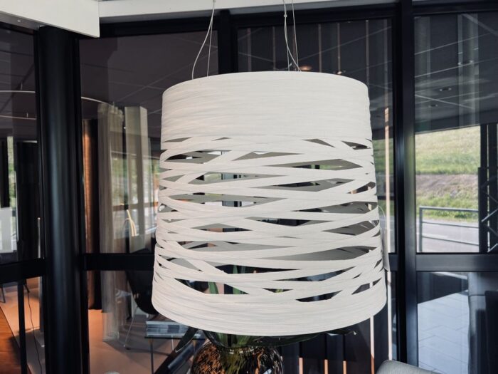 Foscarini Tress Grande wit hanglamp sale - Mobiel Interieur
