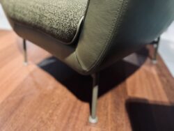 Gealux Musa bank en fauteuil groen sale - Mobiel Interieur