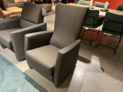 Lookline 880A fauteuil hoog grijs sale - Mobiel Interieur