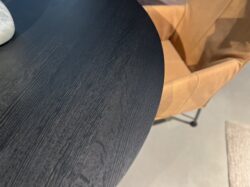 Seuren Tafels Zwaan ovalen eettafel zwart sale - Mobiel Interieur